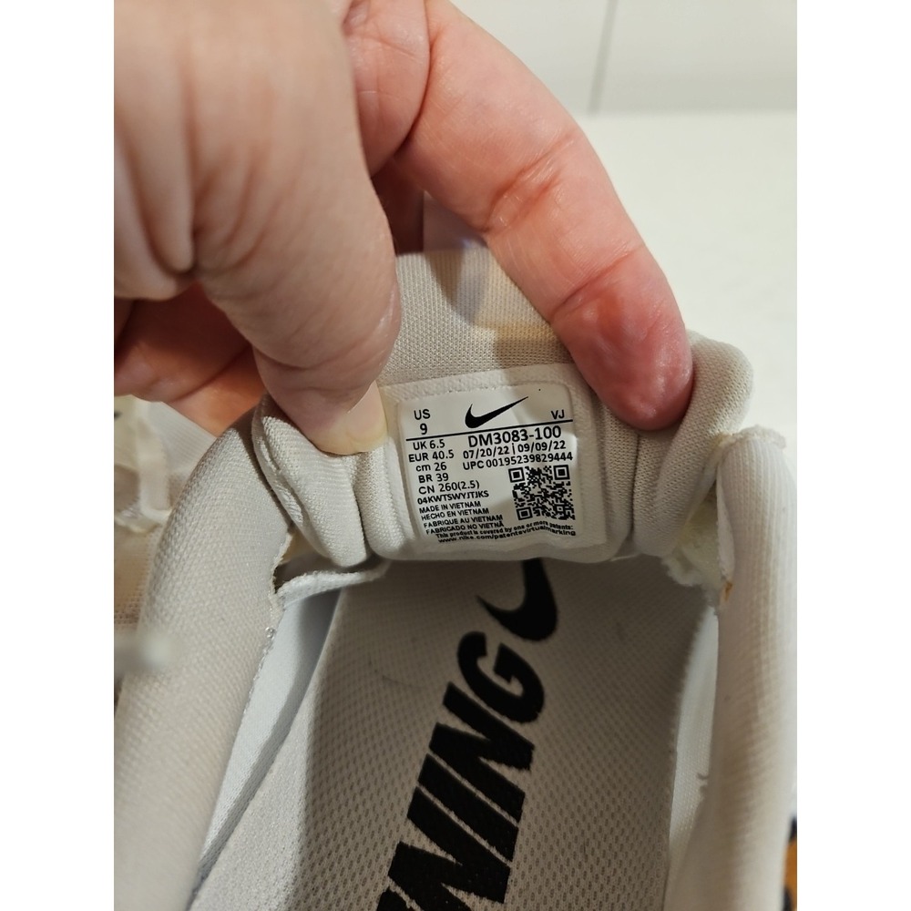 Nike React Escape Run "White Leopard" womens running shoes Size 9 Excellent(S179 - Picture 6 of 10